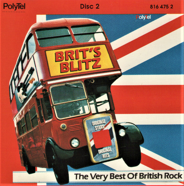 Various : Brit's Blitz: The Very Best Of British Rock (2xCD, Comp)
