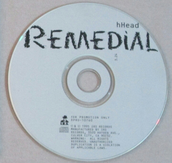hHead : Remedial (CD, Single, Promo)