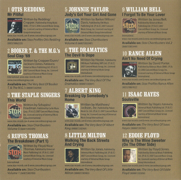 Various : Stax Soul Power! (CD, Comp)