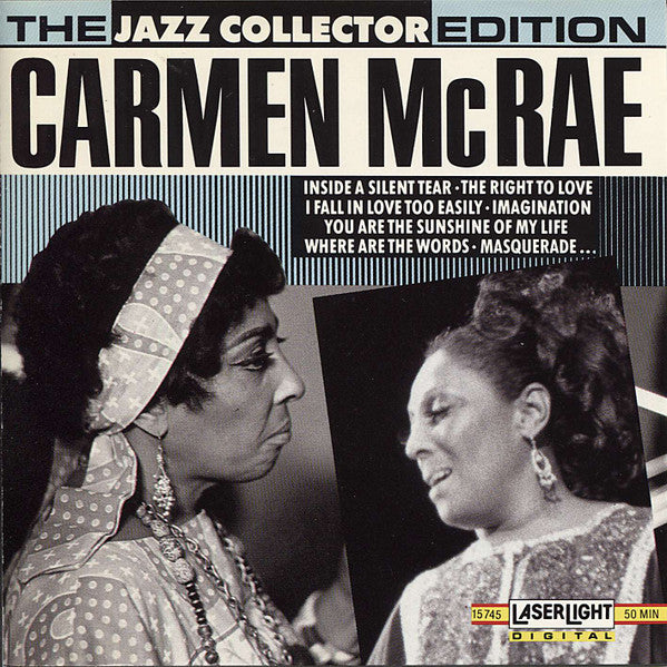 Carmen McRae : Carmen McRae (CD, Comp, Mono)