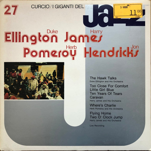 Duke Ellington, Harry James And His Orchestra, Herb Pomeroy, Jon Hendricks : I Giganti Del Jazz Vol. 27 (LP, Comp)