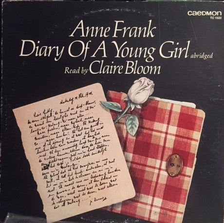 Anne Frank (2) Read By Claire Bloom : Diary Of A Young Girl (LP)