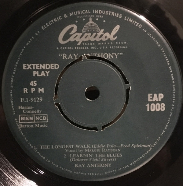 Ray Anthony : The Longest Walk (7", EP)