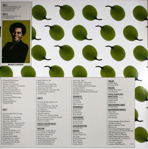 Wilbert Longmire : Champagne (LP, Album, Ter)