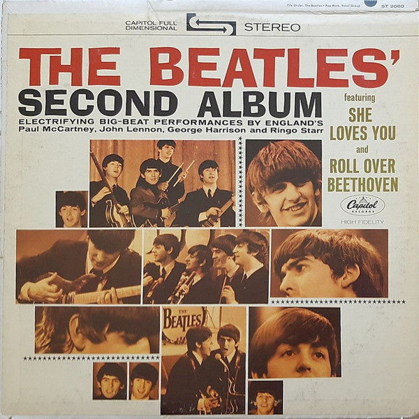 The Beatles : The Beatles' Second Album (LP, Album, RE, San)