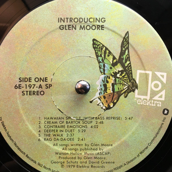 Glen Moore : Introducing (LP, Album, Spe)