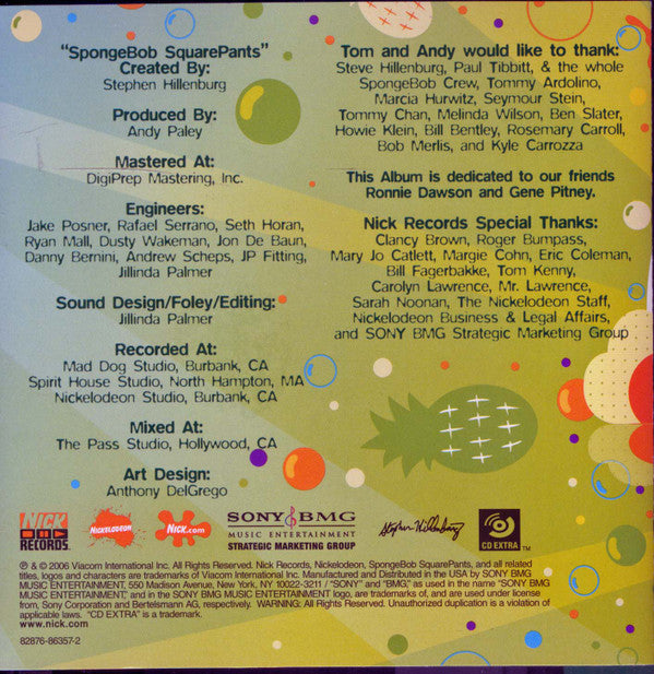 Various : SpongeBob SquarePants: The Best Day Ever (CD, Album, Enh)