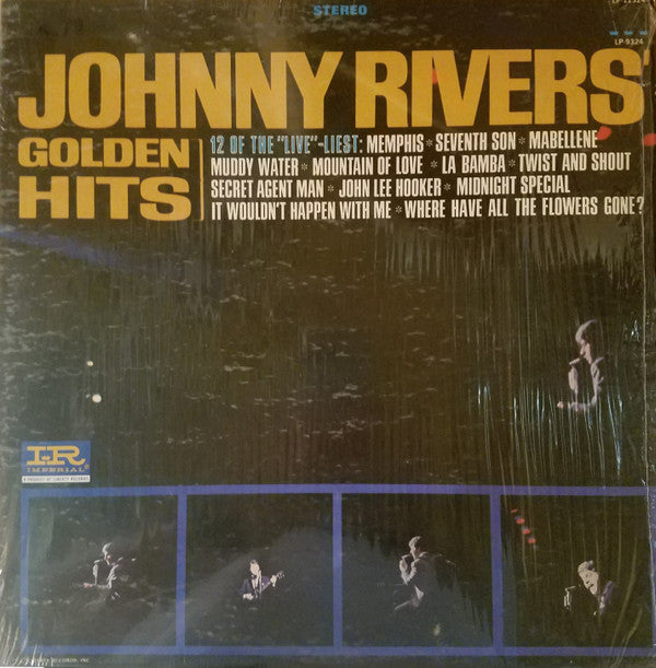Johnny Rivers : Johnny Rivers' Golden Hits (LP, Comp, RP, Ind)