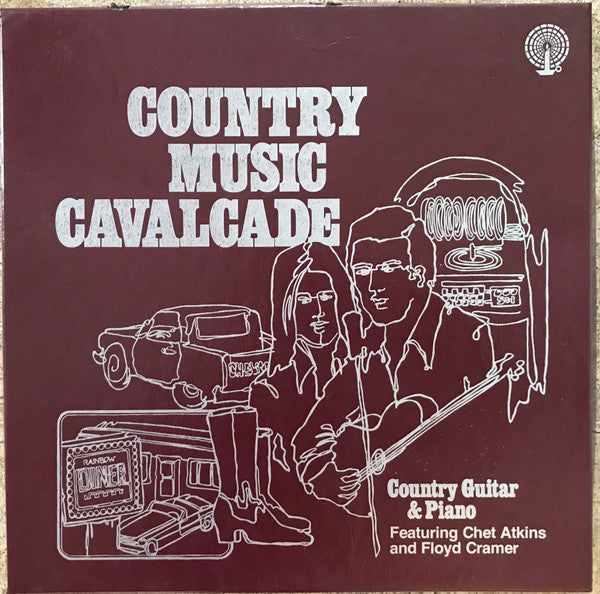 Chet Atkins And Floyd Cramer : Country Music Cavalcade Country Guitar And Piano (3xLP, Comp, Har)