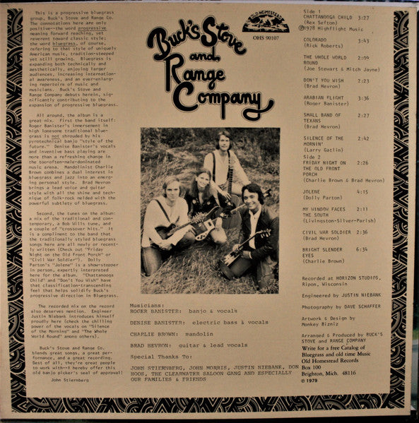 Buck's Stove And Range Company : North On The Highway (LP, Album)
