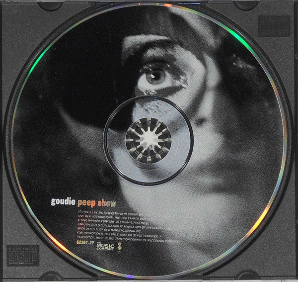 Goudie : Peep Show  (CD, Album, Promo)