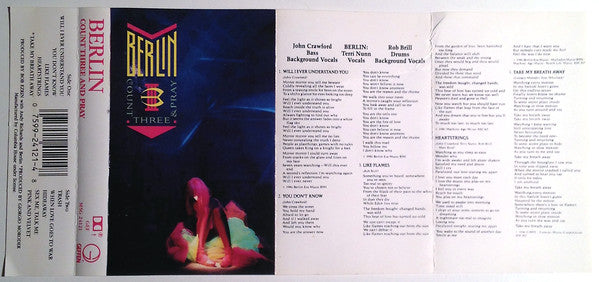 Berlin : Count Three & Pray (Cass, Album)