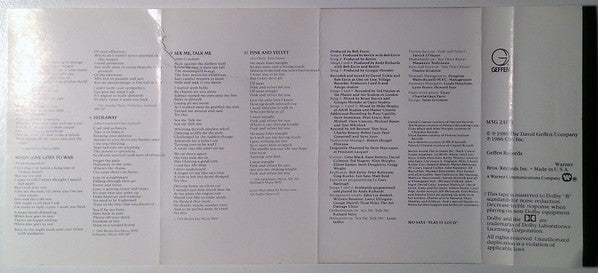 Berlin : Count Three & Pray (Cass, Album)