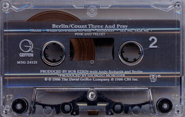 Berlin : Count Three & Pray (Cass, Album)