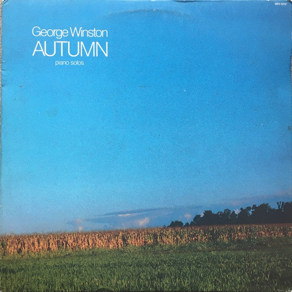 George Winston : Autumn (Piano Solos) (LP, Album, RE)