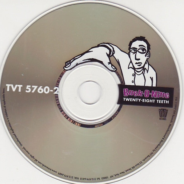 Buck-O-Nine : Twenty-Eight Teeth (CD, Album)