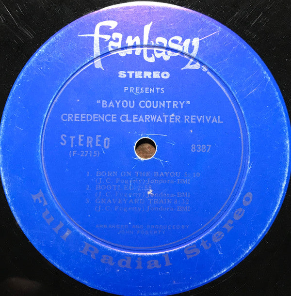 Creedence Clearwater Revival : Bayou Country (LP, Album, Roc)