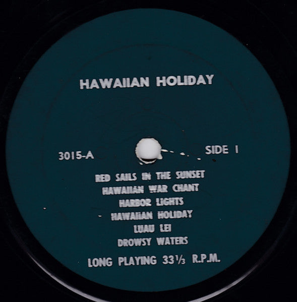 Luke Leilani & His Hawaiian Rhythm : Passport To Romance - Hawaiian Holiday (LP, Album)