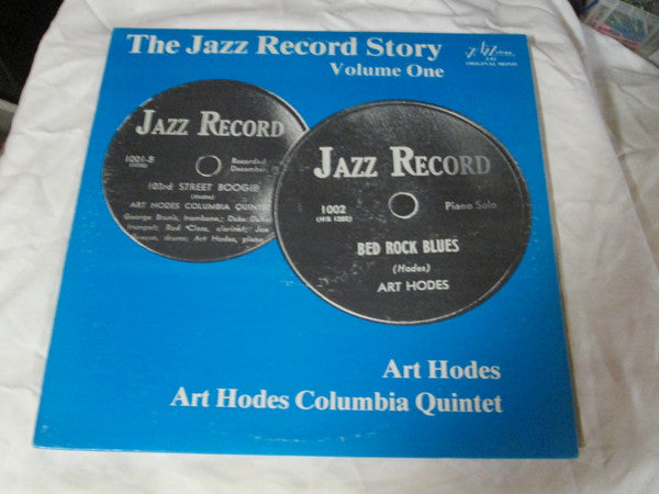 Art Hodes, Art Hodes Columbia Quintet : The Jazz Record Story - Volume One (LP, Album, Mono)