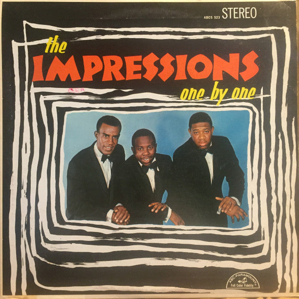 The Impressions : One By One (LP, Album, Club)