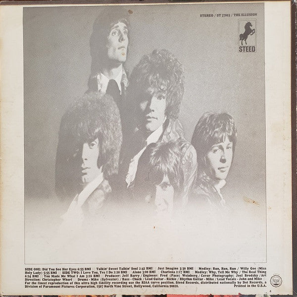 The Illusion : The Illusion (LP, Album, Ind)