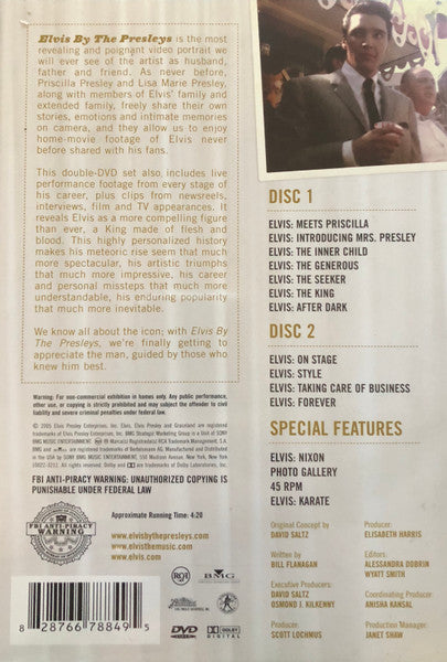 Elvis Presley : Elvis By The Presleys (2xDVD-V, NTSC, Dol)