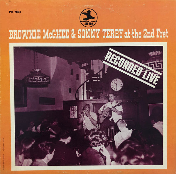 Sonny Terry & Brownie McGhee : Brownie McGhee & Sonny Terry At The 2nd Fret (LP, Album, RE)