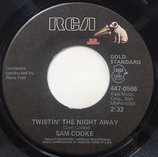 Sam Cooke : Twistin' The Night Away / You Send Me (7")