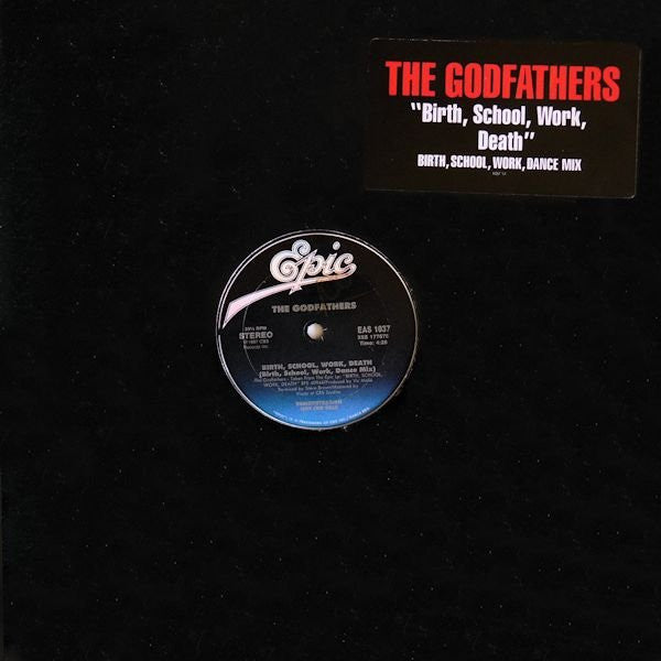 The Godfathers : Birth, School, Work, Death (Birth, School, Work, Dance Mix) (12", Promo)