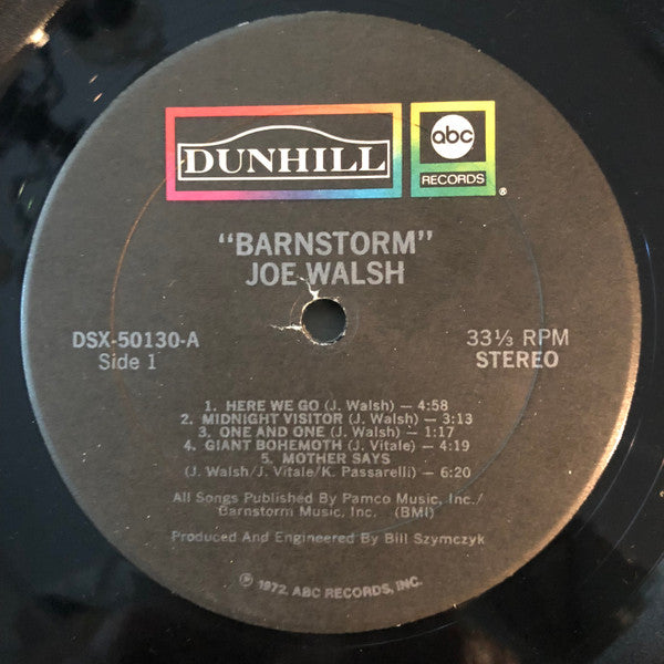 Joe Walsh : Barnstorm (LP, Album, TSM)