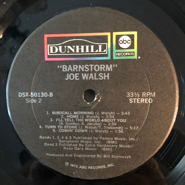 Joe Walsh : Barnstorm (LP, Album, TSM)