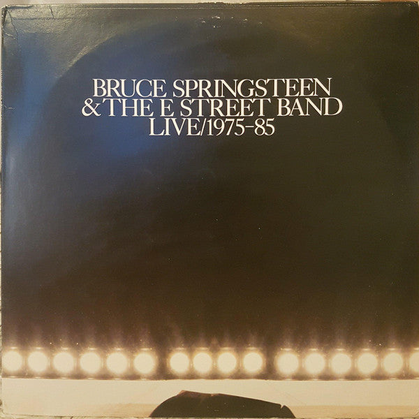 Bruce Springsteen & The E-Street Band : Live/1975-85 (LP, Promo, Smplr)