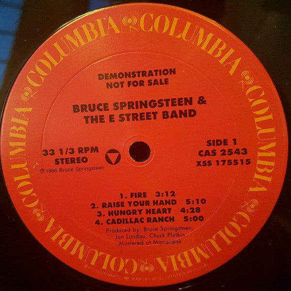 Bruce Springsteen & The E-Street Band : Live/1975-85 (LP, Promo, Smplr)