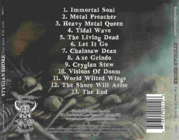 Stygian Shore : The Shore Will Arise (CD, Album)