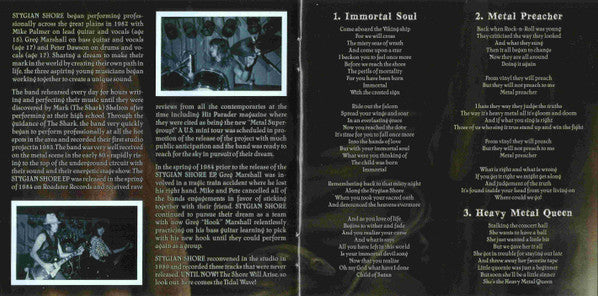 Stygian Shore : The Shore Will Arise (CD, Album)