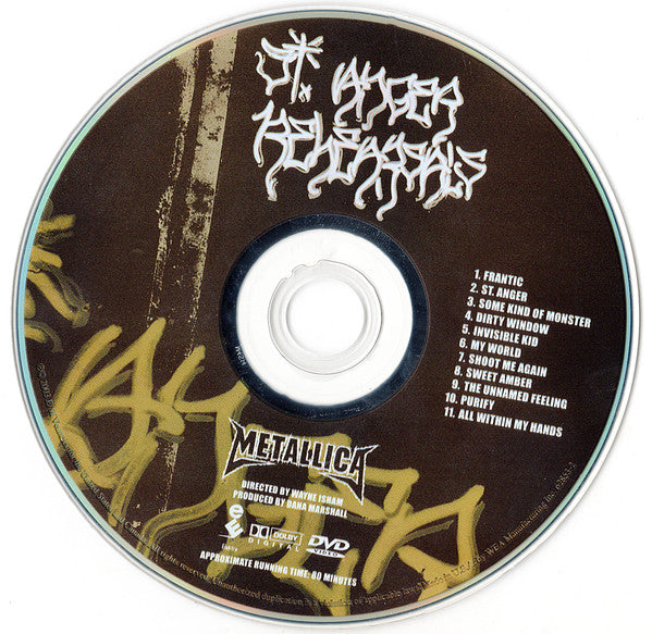 Metallica : St. Anger (CD, Album, Enh + DVD-V, NTSC)