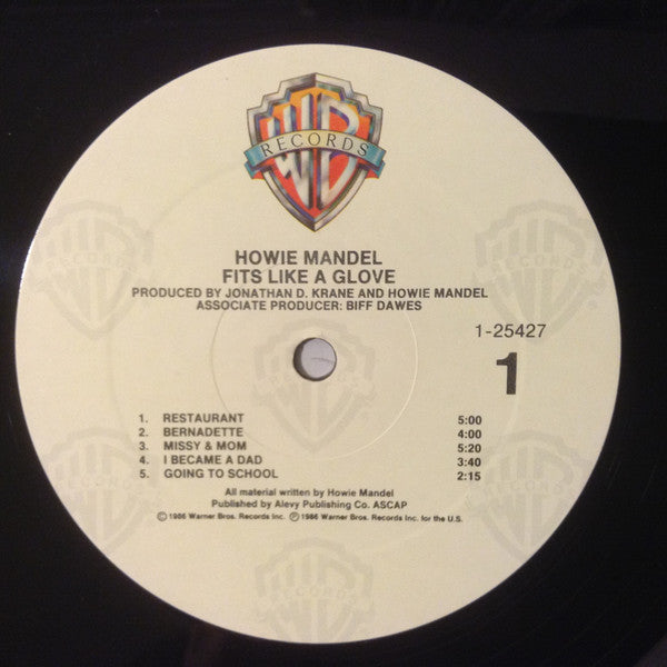 Howie Mandel : Fits Like A Glove (LP, Album, All)