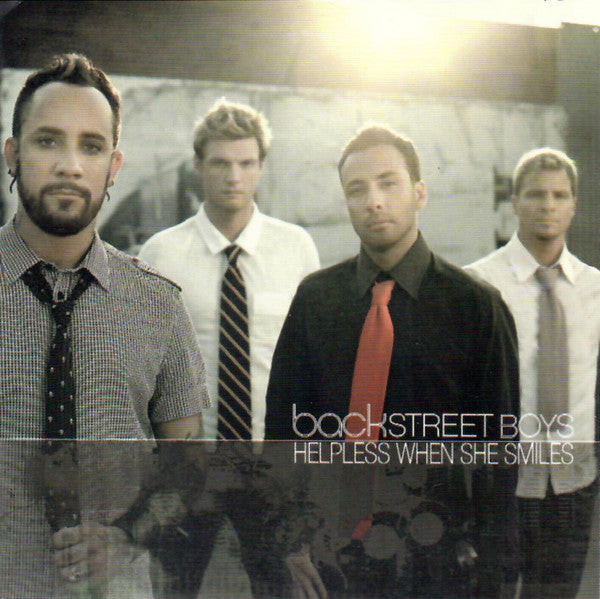 Backstreet Boys : Helpless When She Smiles (CD, Single, Promo)