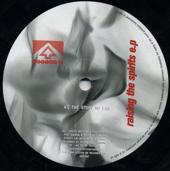 Access 58 : Raising The Spirits E.P. (12", EP)