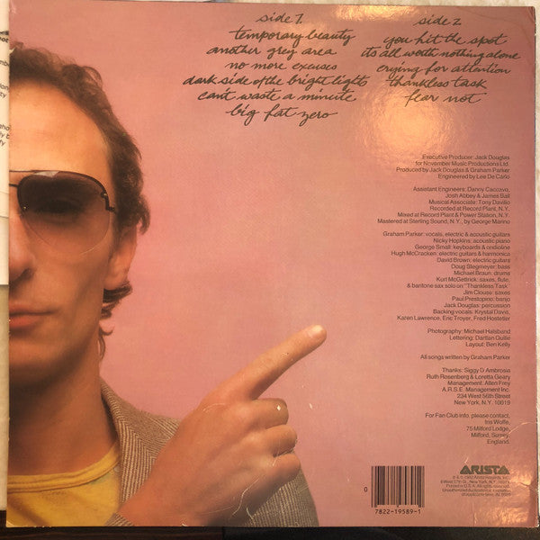 Graham Parker : Another Grey Area (LP, Album)