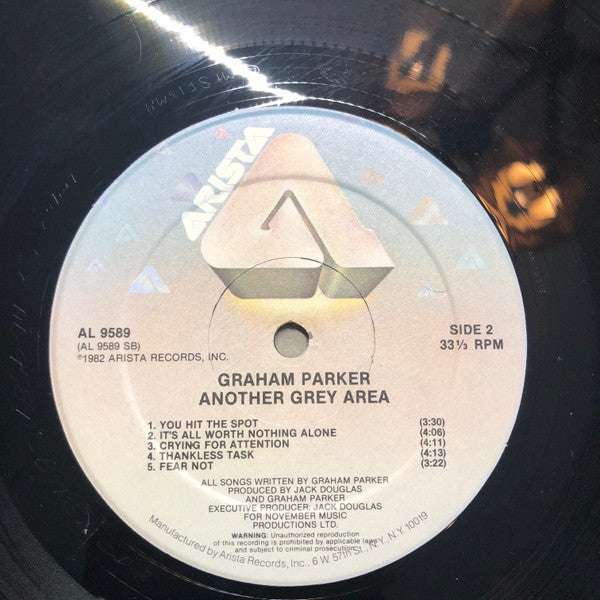 Graham Parker : Another Grey Area (LP, Album)