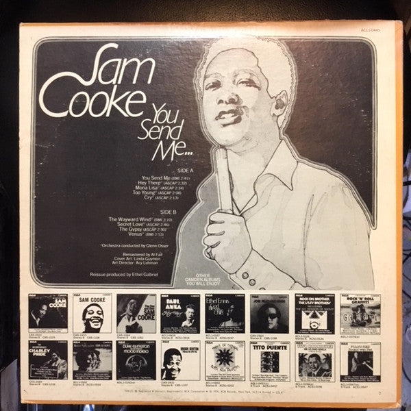 Sam Cooke : You Send Me... (LP, Comp, RE)
