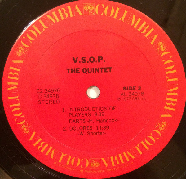 The V.S.O.P. Quintet : The Quintet (2xLP, Album, Ter)
