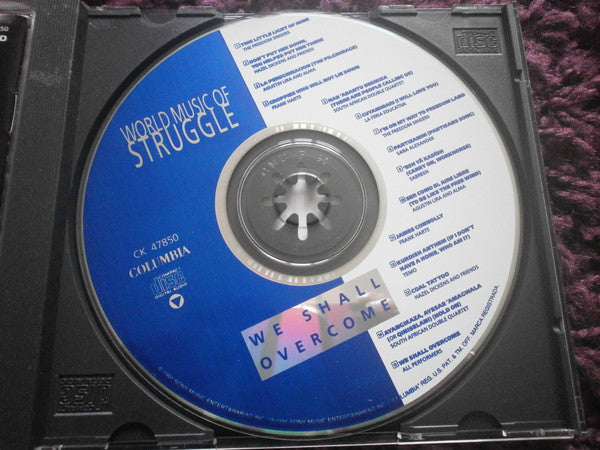 Various : World Music Of Struggle - We Shall Overcome (CD, Comp)