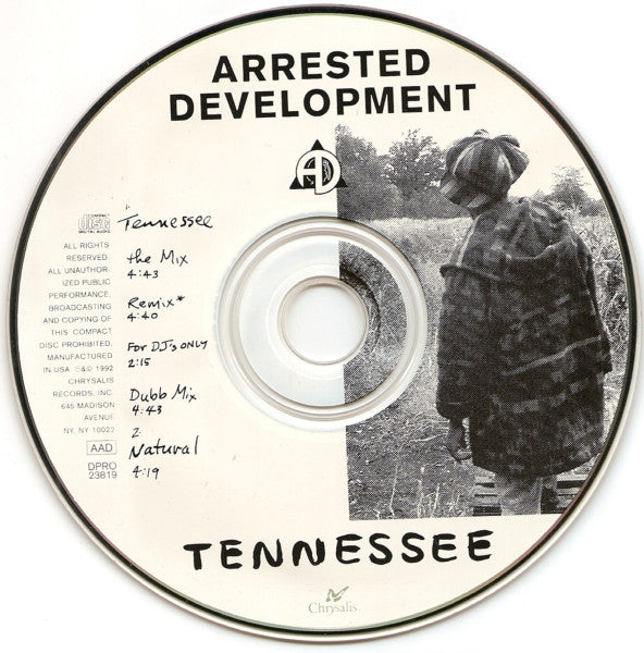 Arrested Development : Tennessee (CD, Maxi, Promo)