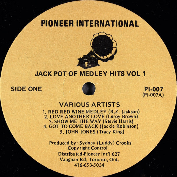 Various : Jack Pot Of Medley Hits Vol. 1. (LP, Comp)