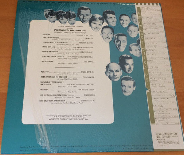Various : Reprise Musical Repertory Theatre Presents: Finian's Rainbow (LP, Album, RE)