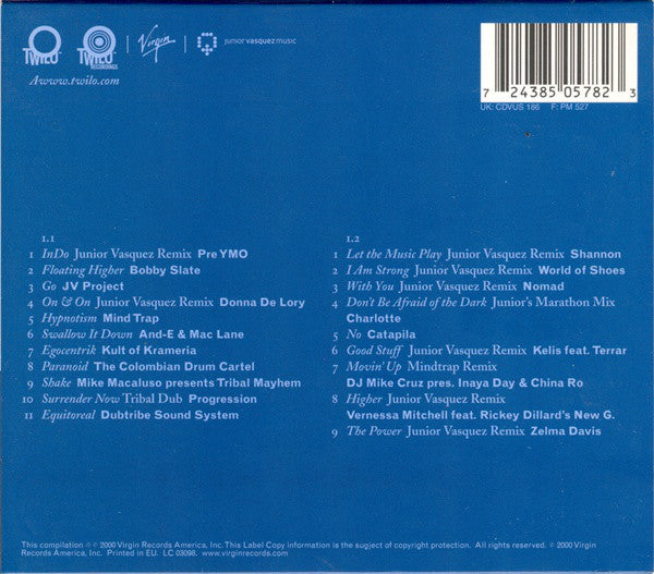 Junior Vasquez : Twilo Volume 1 (2xCD, Comp, Mixed)