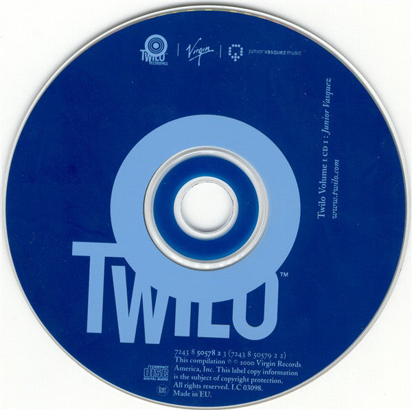 Junior Vasquez : Twilo Volume 1 (2xCD, Comp, Mixed)