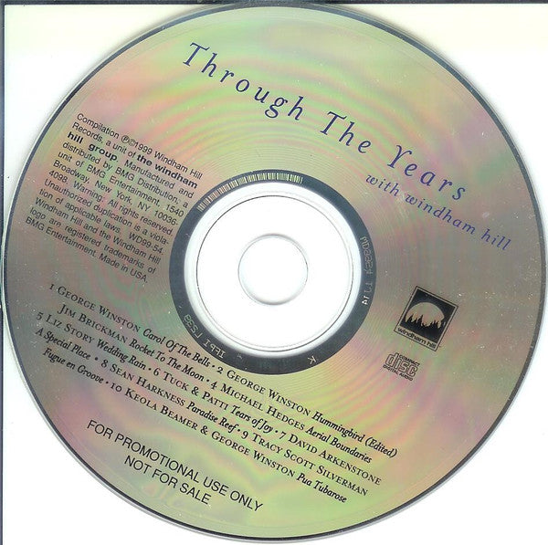 Various : Through The Years With Windham Hill (CD, Promo, Smplr)